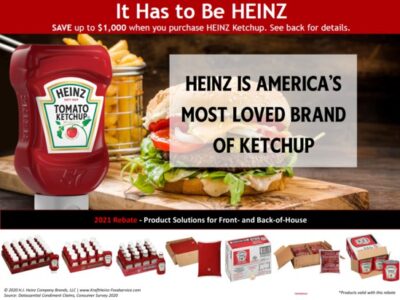 Heinz Ketchup Rebate