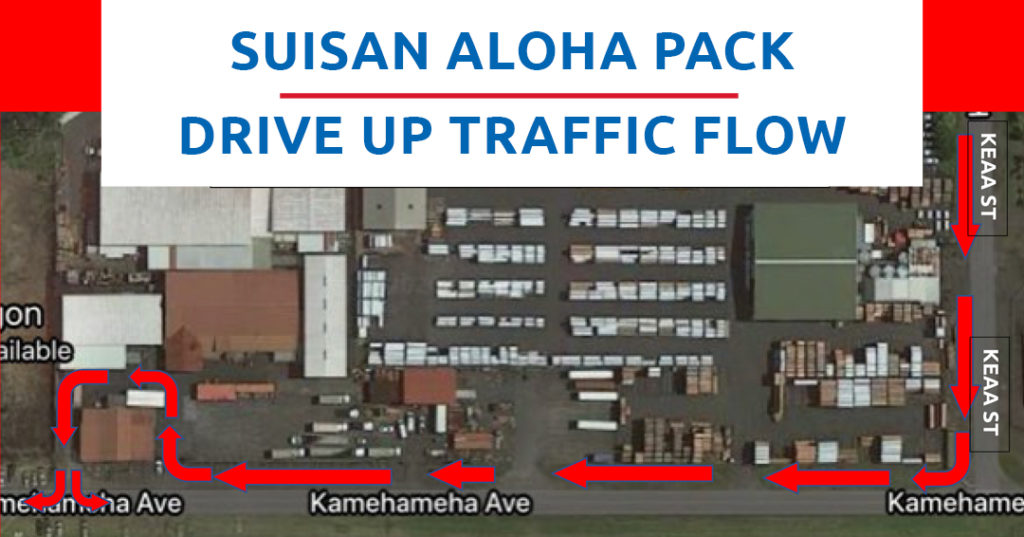 ALOHA-PACK-SUISAN-drive-up-traffic-flow