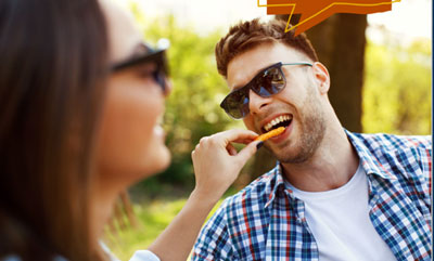 March_Thumbnail People eating fries thumbnail