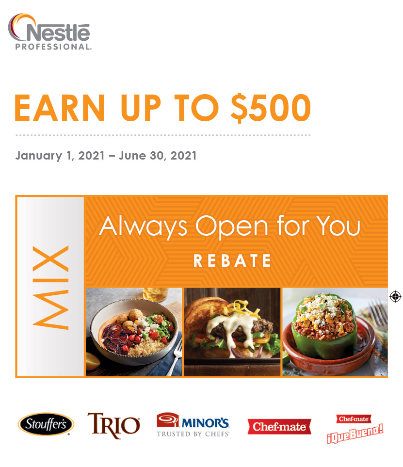 Always open rebate image only