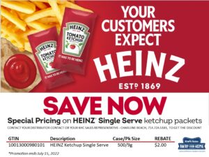 Marry Ketchup With Your Fries For June And July!