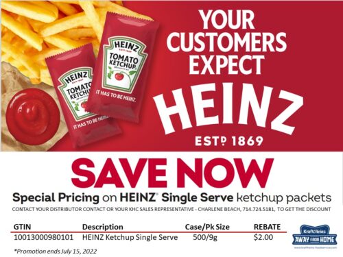 Marry Ketchup With Your Fries For June And July Suisan Foodservice