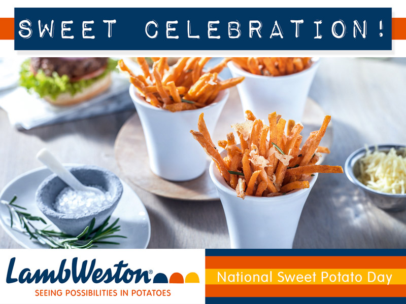 Sweet Celebration slider Lamb Weston