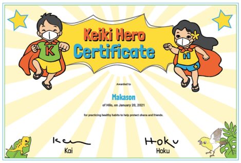 Keiki Heroes Pledge
